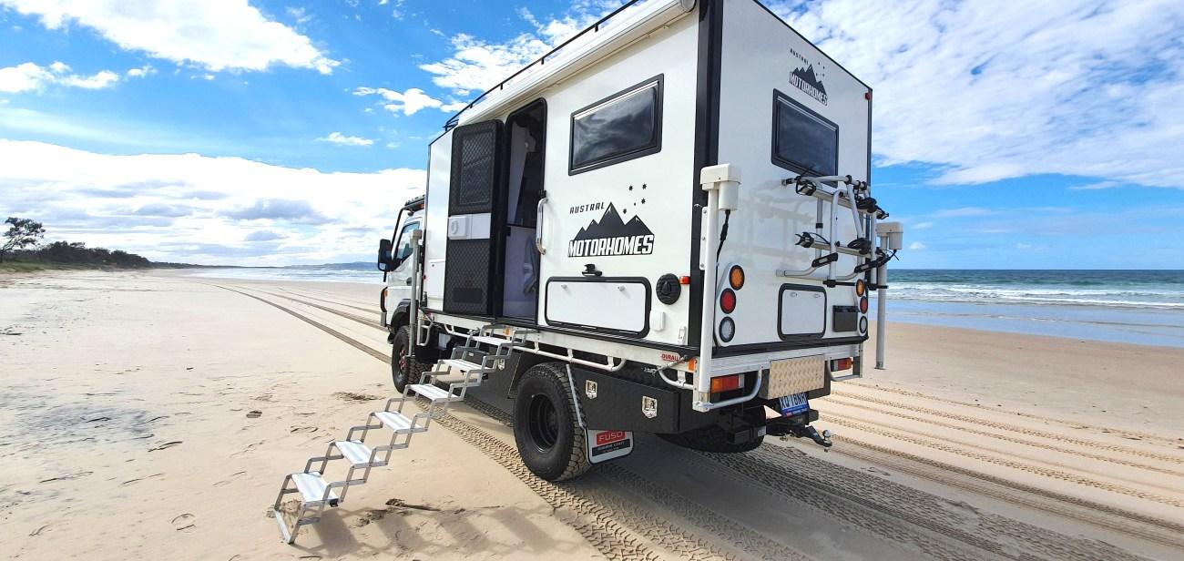 2023 AUSTRAL MOTORHOMES 4.2m Fuso Canter Truck (Single-Cab) 4×4 Offroad Motorhome