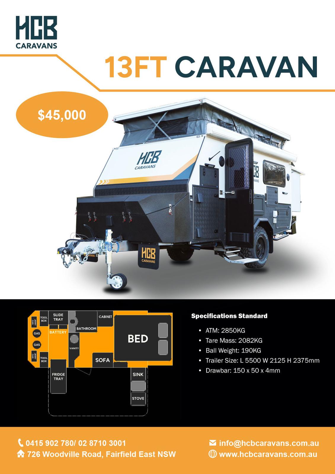 2023 HCB Caravans HCB-ADV13