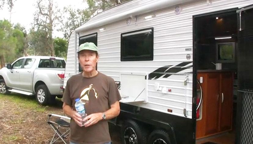 Regent caravan video road test