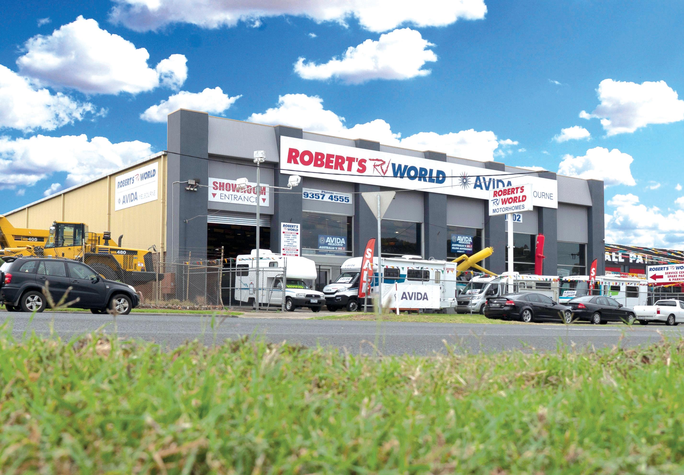 Robert's World is the largest RV dealer in the Southern Hemisphere; It's obvious which brand is most