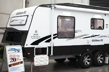 New Goldstream caravan